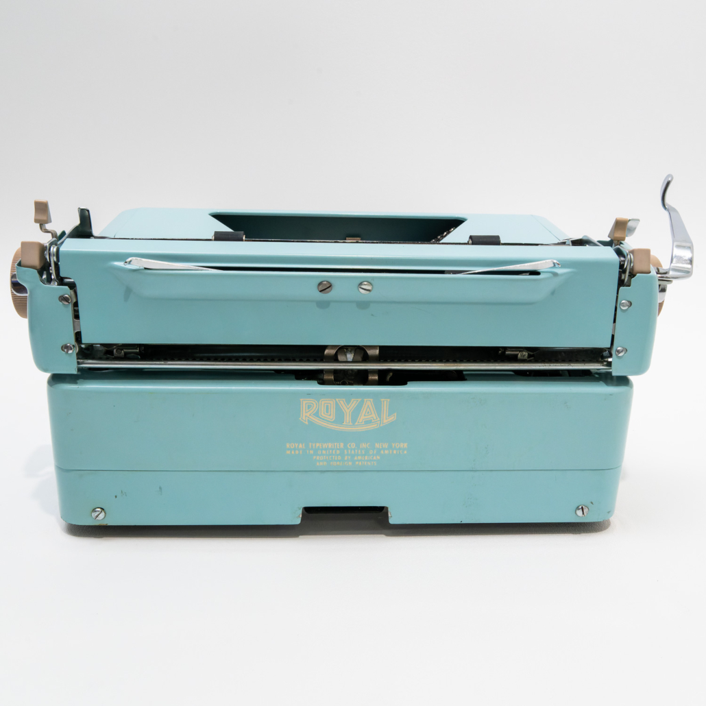 Vintage blauwe luxe automatten set