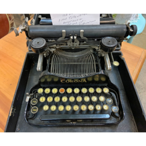 Corona 1921 WW1 Field Typewriter